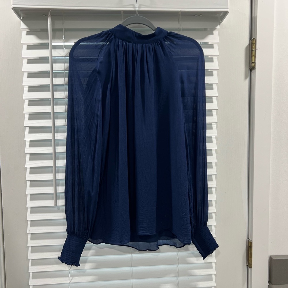 Lilly Pulitzer Elegant Navy Blue Women's Top